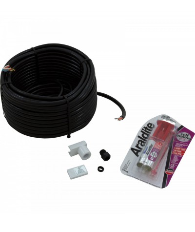 Supply Cable, Perimeter, PAL LED OPTIC, 79ft, w/Strain Relief : 42-PLO-P-KIT