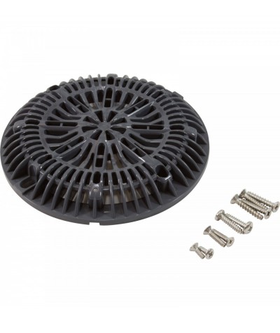 8" Galaxy Drain Cover With Screw Pack, Dk Gray : 25507-107-000