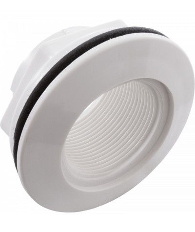 Wall Fitting, WW, 2-3/8"hs, 1-1/2"fpt, 3-1/2"fd, White : 400-9170B