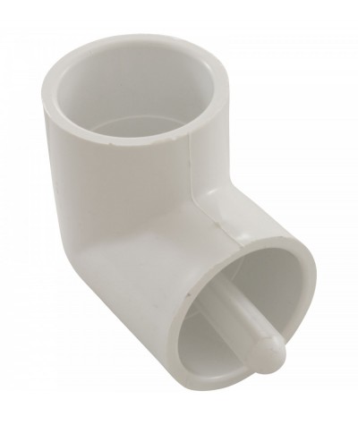 90O Elbow W/ Thermowell, 1-1/2S X 1-1/2S : 411-5540