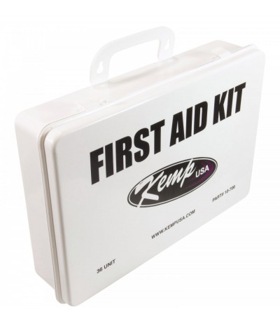 First Aid Kit, Kemp, Plastic, 36 Unit : 10-706