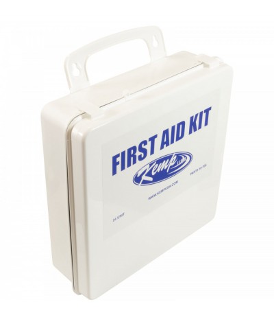 First Aid Kit, Kemp, Plastic, 24 Unit : 10-705