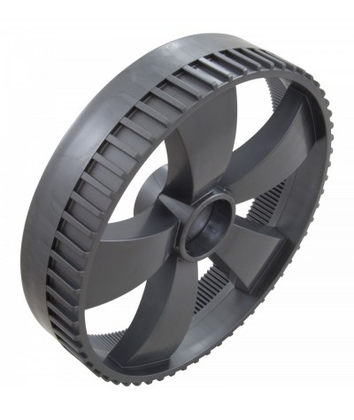 Wide Wheel, Kreepy Krauly Platinum, Gray, w/o Bearings : 370406Z