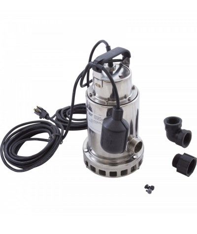 Pump, Submersible, Pentair/Sta-Rite, 0.75hp, 115v, Stainless, OEM : PCD-1000